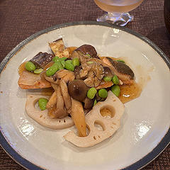 田代倫章・びーどろ皿は出番の多いお皿です