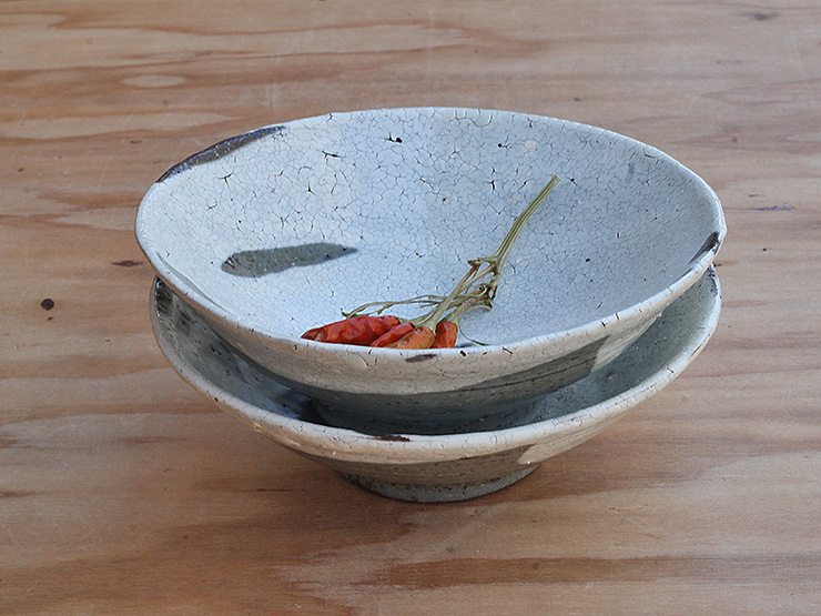 白化粧平鉢（no.1)